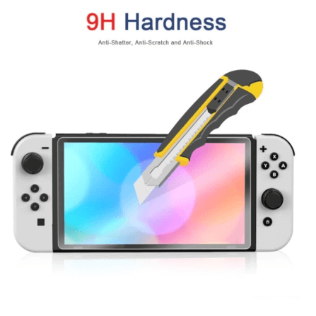 ฟิล์มกระจกนิรภัยกันรอยนิ้วมือ DOBE TNS-1156 สำหรับ NINTENDO SWITCH OLED_4